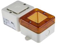 sonfl1xac230wa e2s SONFL1X Series Amber Sounder Beacon, 230 V ac, IP66, Wall Mount, 100dB at 1 Metre