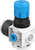 ms2-lr-qs6-d6-ar-mpa-b Festo Pneumatic Regulator - 0.5bar to 7bar, 8bar max. input, 8086639