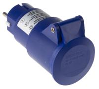 610383 Scame IP54 Blue Industrial Power Connector Adapter Socket, Rated At 16A, 250 V