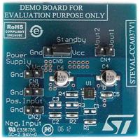 steval-cca037v1 STMicroelectronics STEVAL-CCA037V1, STEVAL-CCA037V1 Demonstration Board Audio Amplifier Demonstration Board for