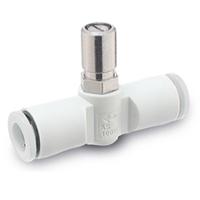 as1001f-04d SMC AS100 Series Threaded Speed Controller, M5 Inlet Port x 4mm Tube Outlet Port