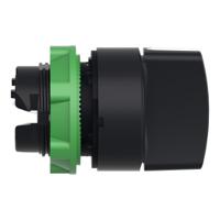 zb5ad8 Schneider Electric Harmony XB5 Series 3 Position Selector Switch Head, 22mm Cutout, Black Handle