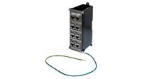 sgackdin8 TUK Limited 8-Port RJ45 Jack Coupler, Cat6a, Shielded