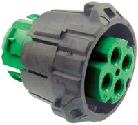 121583-0002 ITT Cannon, APD 4 Pole Din Plug, DIN 72585, 48 V dc IP67, IP69K, Male, Cable Mount