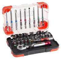 144-7955 RS PRO Driver Bit Set 34 Pieces, Hexagon, Phillips, Pozidriv, Slotted, Star