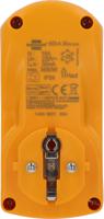 1290631 brennenstuhl, 1290 IP54 Yellow 2P Industrial Power Connector Adapter Plug, Socket, Rated At 16A, 230 V