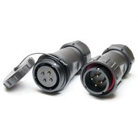 304-345 RS PRO Circular Connector, 4 Contacts, In-Line Cable Mount, SP29 Connector, Plug, Socket, Male/Female, IP68, SP29 Series