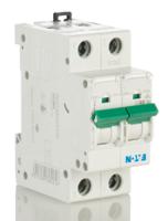 236225-pxl-b62 Eaton xPole PXL, S200 MCB, 2P, 6A Curve B, 400V AC, 48V DC, 10 kA Breaking Capacity