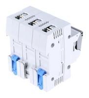b1012622 Mersen 63A Bottle Fuse Holder, 3P, 400V ac