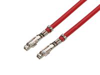 2174902121 Molex Female iGrid to Female iGrid Crimped Wire, 75mm, 22AWG, Red