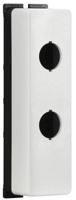 197232-m22-fi2 Eaton M22 Push Button Enclosure - 2 Hole 22mm Diameter