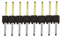 tsw-108-08-l-s Samtec TSW Series Straight Through Hole Pin Header, 8 Contact(s), 2.54 mm Pitch, 1 Row, Unshrouded