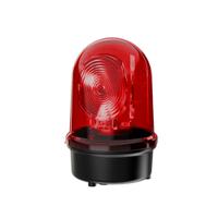 88413060 Werma 884 Series Red Rotating Beacon, 115-230 V, Base Mount, LED Bulb, IP65