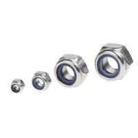 200-9807 RS PRO Stainless Steel Self Locking Nuts Box, 545 Pieces