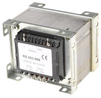 503-906 RS PRO 200VA 2 Output Chassis Mounting Transformer, 30V ac, IEC 61558-2-6