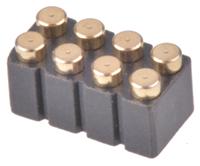 802-10-008-30-507101 Preci-Dip 802 Series Straight Surface PCB Header, 8 Contact(s), 2.54 mm Pitch, 2 Row, Shrouded