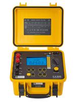 p01143221 Chauvin Arnoux CA 6255 Handheld Ohmmeter, 2500 Ω Max, 100nΩ Resolution, 4 Wire