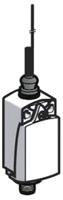 xckp2106m12 Telemecanique Sensors XCKP Series Cats Whisker Limit Switch, NO/NC, IP66, IP67, Plastic Housing, 250V ac Max, 3A Max
