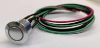 175-9559 RS PRO Illuminated Push Button Switch, Momentary, Panel Mount, 16mm Cutout, SPST, Blue LED, 36V dc, IP67