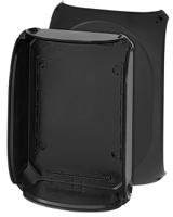kf5000c HENSEL Black Polycarbonate Junction Box, IP66, IP67, 255 x 122 x 355mm