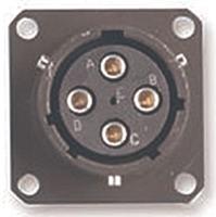 62gb-12e08-98sn Amphenol Limited, 62GB 3 Way Flange Mount MIL Spec Circular Connector Receptacle, Socket Contacts,Shell Size 8, Bayonet