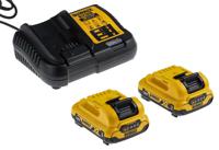 dck2111l2t-gb DeWALT DCK2111L2T-GB, 10.8V Cordless Cordless Power Tool Kit, Type G - British 3-Pin