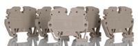1720920000 Weidmuller  ZDUA Series Dark Beige, 2.5mm², Single-Level, Feed Through Termination, ATEX, IECEx