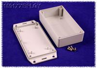 1591xxbflgy Hammond 1591 Series ABS Enclosure, IP54, Flanged, 112 x 64 x 28mm