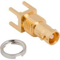 034-1028-12g Amphenol RF HD-BNC Series, Jack Bulkhead HD-BNC Connector, Solder Termination, Straight Body