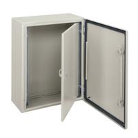 nsypin54 Schneider Electric PanelSeT Accessoires Series Lockable Steel RAL 7035 Inner Door, 500mm H, 400mm W, 400mm L for Use