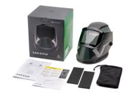 695l000000 Univet MASTR Welding Helmet, Auto-Darkening Lens, Adjustable Headband, 100 x 53mm Lens