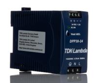 dpp30-24 TDK-Lambda DPP Switched Mode DIN Rail Power Supply, 85 → 264 V ac / 90 → 375V dc ac, dc Input, 24V dc dc