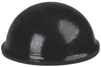sj-5027-black 3M Hemispherical PUR Self Adhesive Feet, 16mm diameter x 7.9mm height