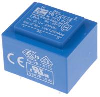 vb-15112 Block 12V ac 1 Output Through Hole PCB Transformer, 1.5VA