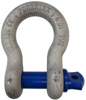 124-4821 RS PRO Bow Shackle, Alloy Steel, 12t
