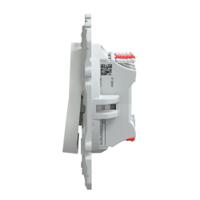 s320285 Schneider Electric White, 2 Way, 1 Gang, Ovalis C Series