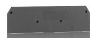 281-334 WAGO 281 Series End and Intermediate Plate for Use with 281 Series Terminal Blocks