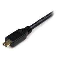 hdadmm2m StarTech.com HDMI 1.4, 2m Male HDMI to Male Micro HDMI High Speed 4K @ 30Hz