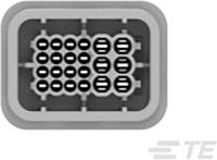 2-1823449-1 TE Connectivity, LEAVYSEAL Automotive Connector Plug 22 Way