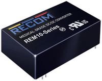 rem10-0512da Recom REM10 DC-DC Converter, ±12V dc/ ±416mA Output, 5.5 → 9 V dc Input, 10W, Through Hole, +105°C Max Temp