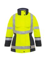 parkacalif6jmxs T2S California Yellow Women 4 IN 1 Parka, XS