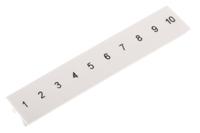 10500170001 Phoenix Contact ZB5.LGS :01 -10 Series Marker Strip for Use with DIN Rail Terminal Blocks