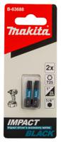 b-63688 Makita Hexagon Screwdriver Bit, T25 Tip, 25 mm Overall