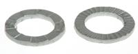 h-hls-8 Heico Delta Protekt Unalloyed Steel Wedge Lock Washers, M8