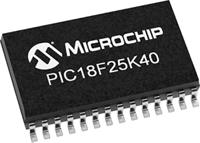 pic18f25k40-iss Microchip, 8 bit PIC, PIC18F25K40 Microcontroller, 64 MHz, 32kB FLASH, 28-Pin SSOP
