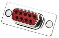 f09s-k700-1731100011 FCT from Molex 9 Way Panel Mount D-sub Connector Socket