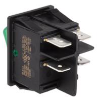sx8211881e110000 Molveno Illuminated DPST, On-Off Rocker Switch Panel Mount