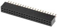 m50-3002045 HARWIN M50-3 Series Straight Through Hole Mount PCB Socket, 40-Contact, 2-Row, 1.27mm Pitch, Solder Termination