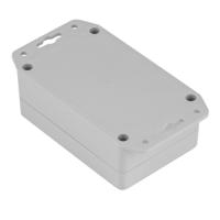 192-0726 RS PRO Grey Polycarbonate Enclosure, IP68, IK07, Flanged, Grey Lid, 105 x 70 x 40mm