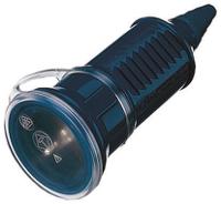 10843 MENNEKES Europe Mains Connector, 16A Blue, Cable Mount Thermoplastic Screw, 230 V